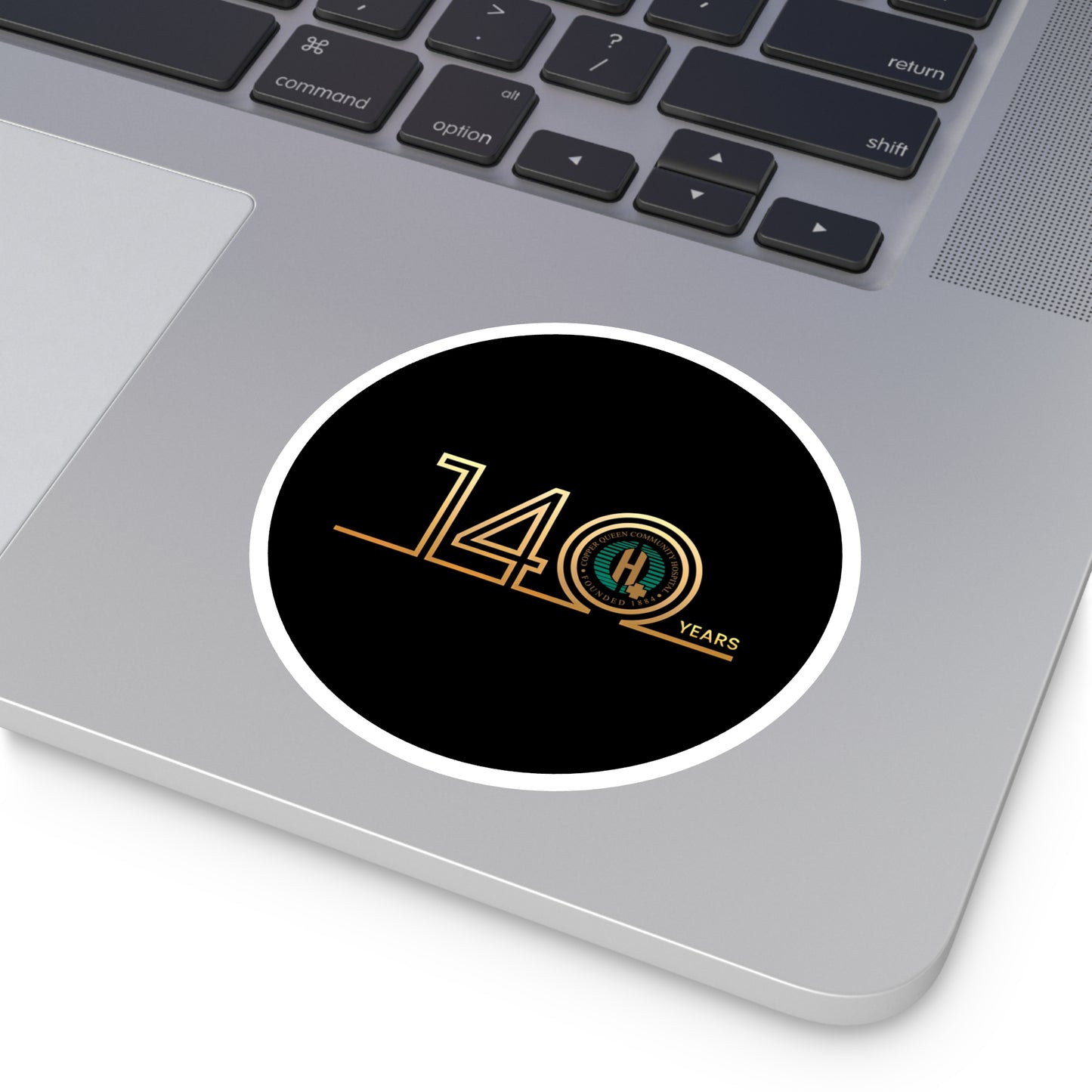 Round Stickers, Indoor\Outdoor - 140th Anniversary