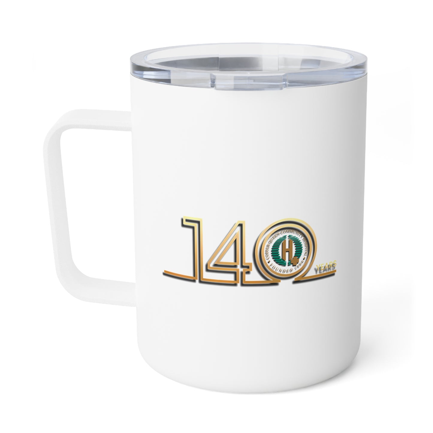 Insulated Coffee Mug, 10oz - 140th Anniversary