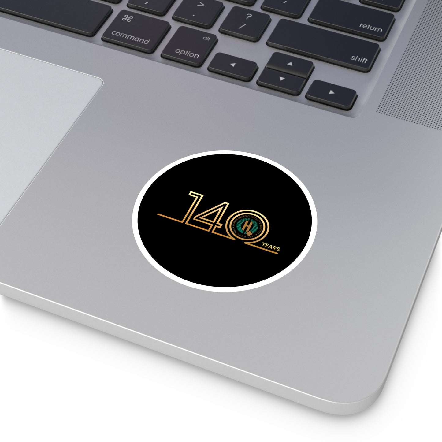 Round Stickers, Indoor\Outdoor - 140th Anniversary