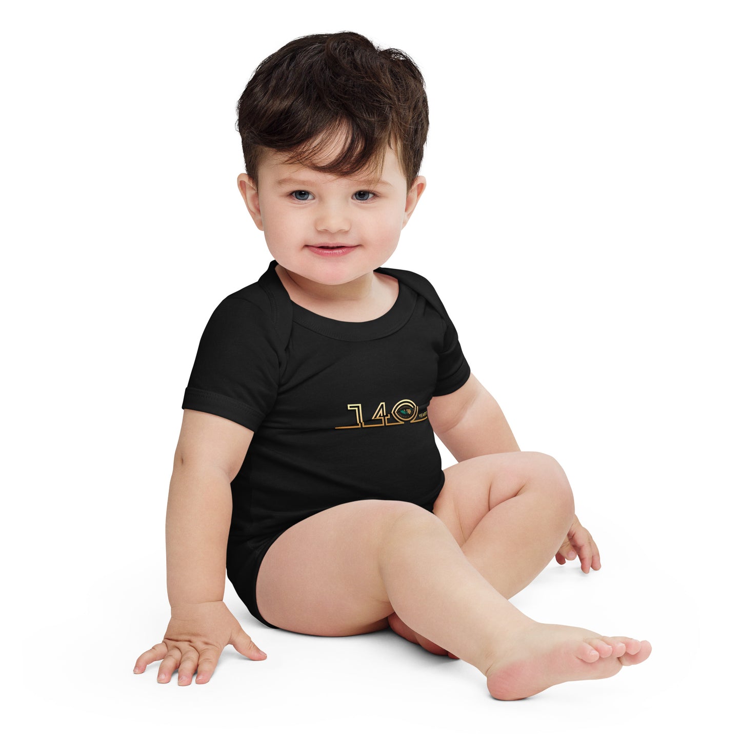 Baby short sleeve one piece - 140th Anniversary