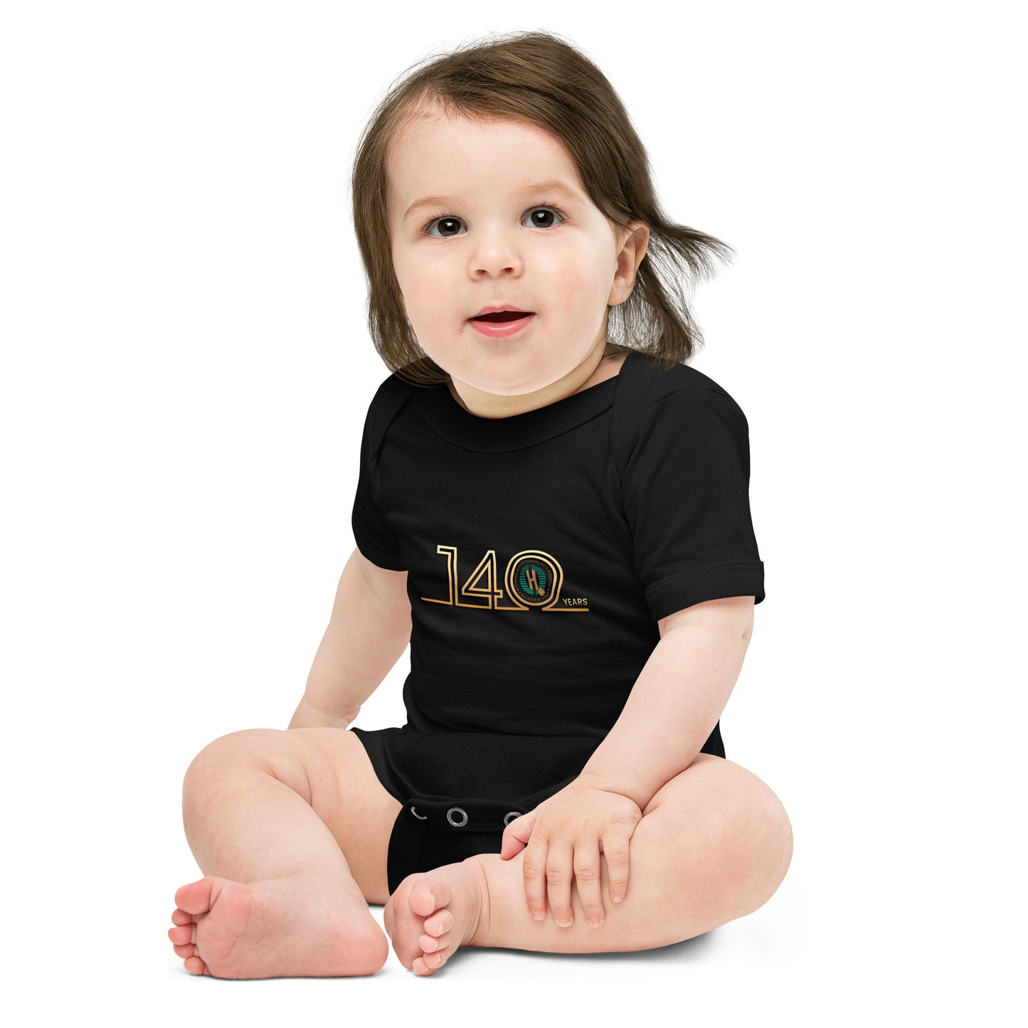 Baby short sleeve one piece - 140th Anniversary