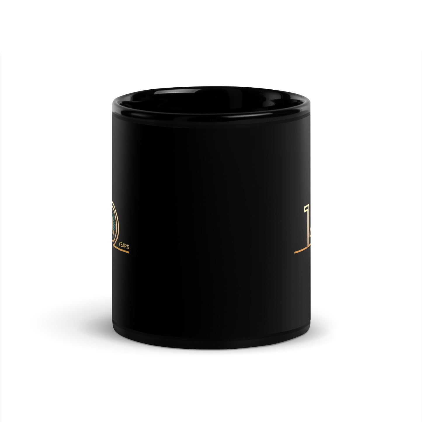 Black Glossy Mug - 140th Anniversary