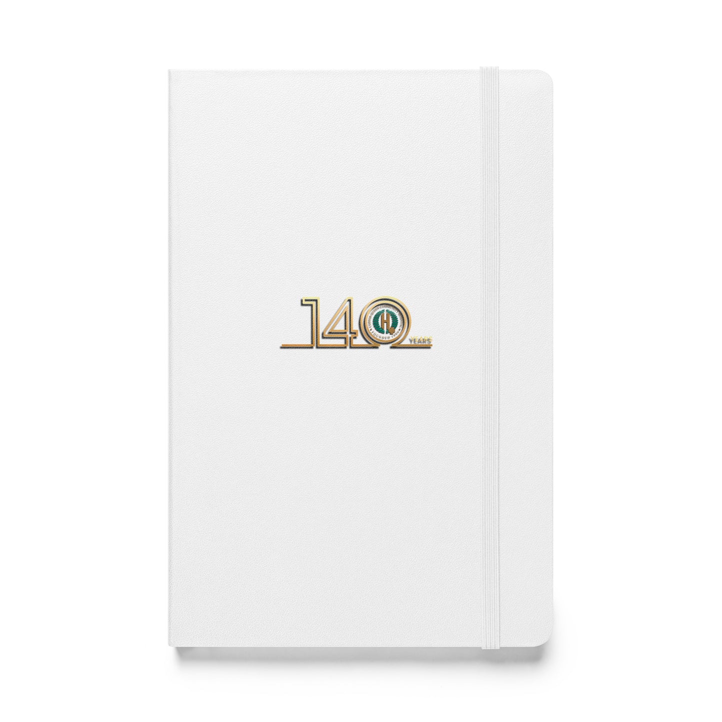 Hardcover bound notebook - 140th Anniversary