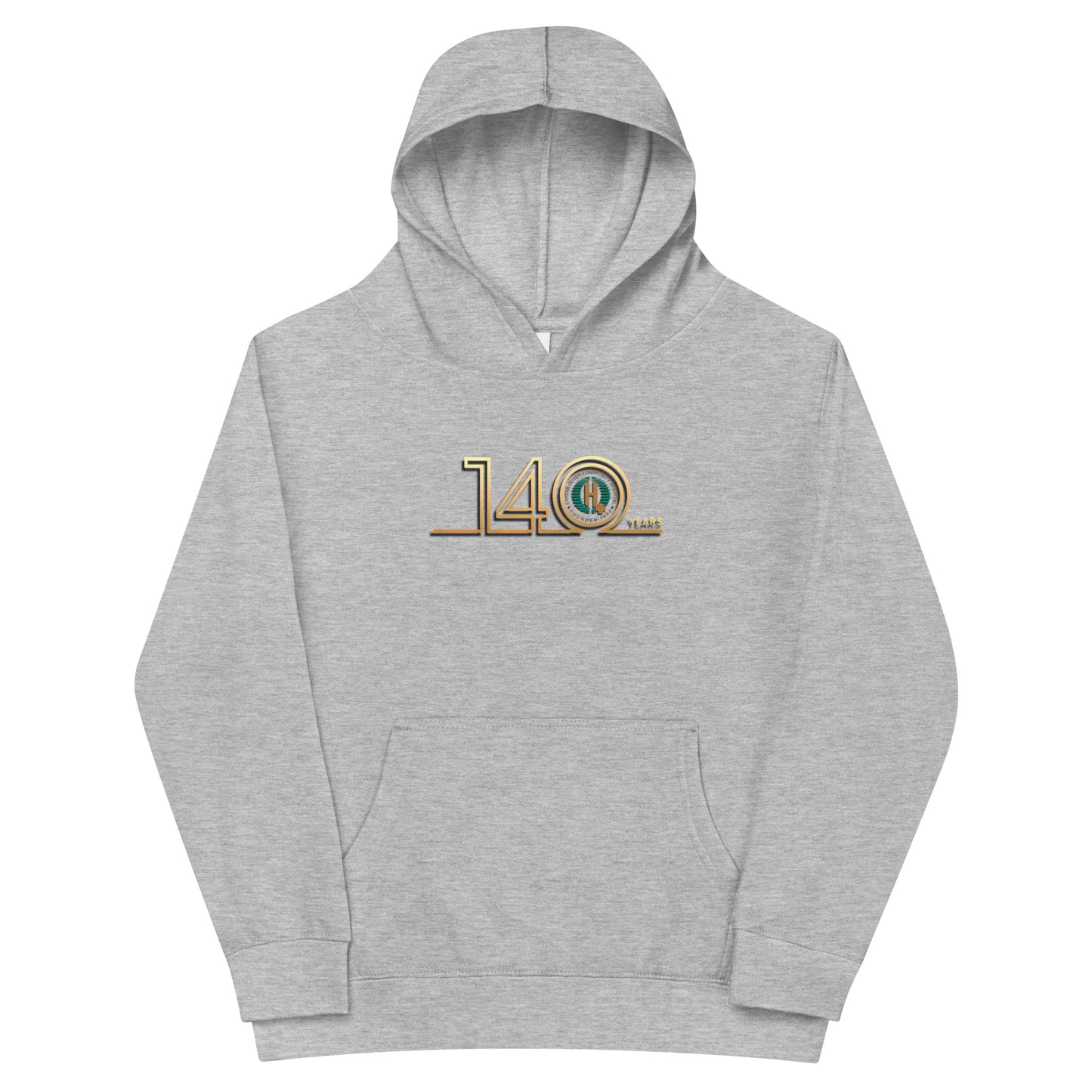 Kids fleece hoodie - 140th Anniversary