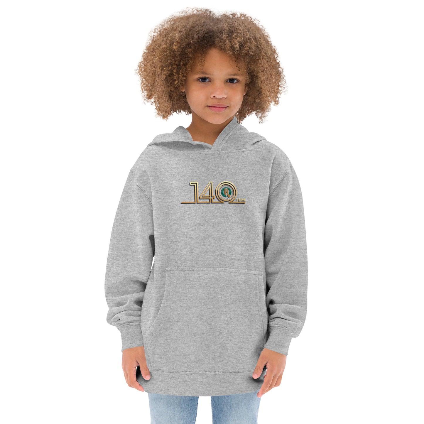 Kids fleece hoodie - 140th Anniversary