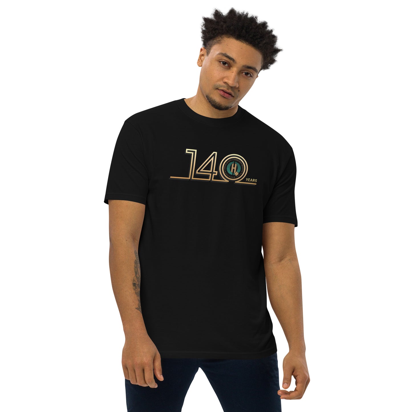 Premium Heavyweight T-shirt - 140th Anniversary