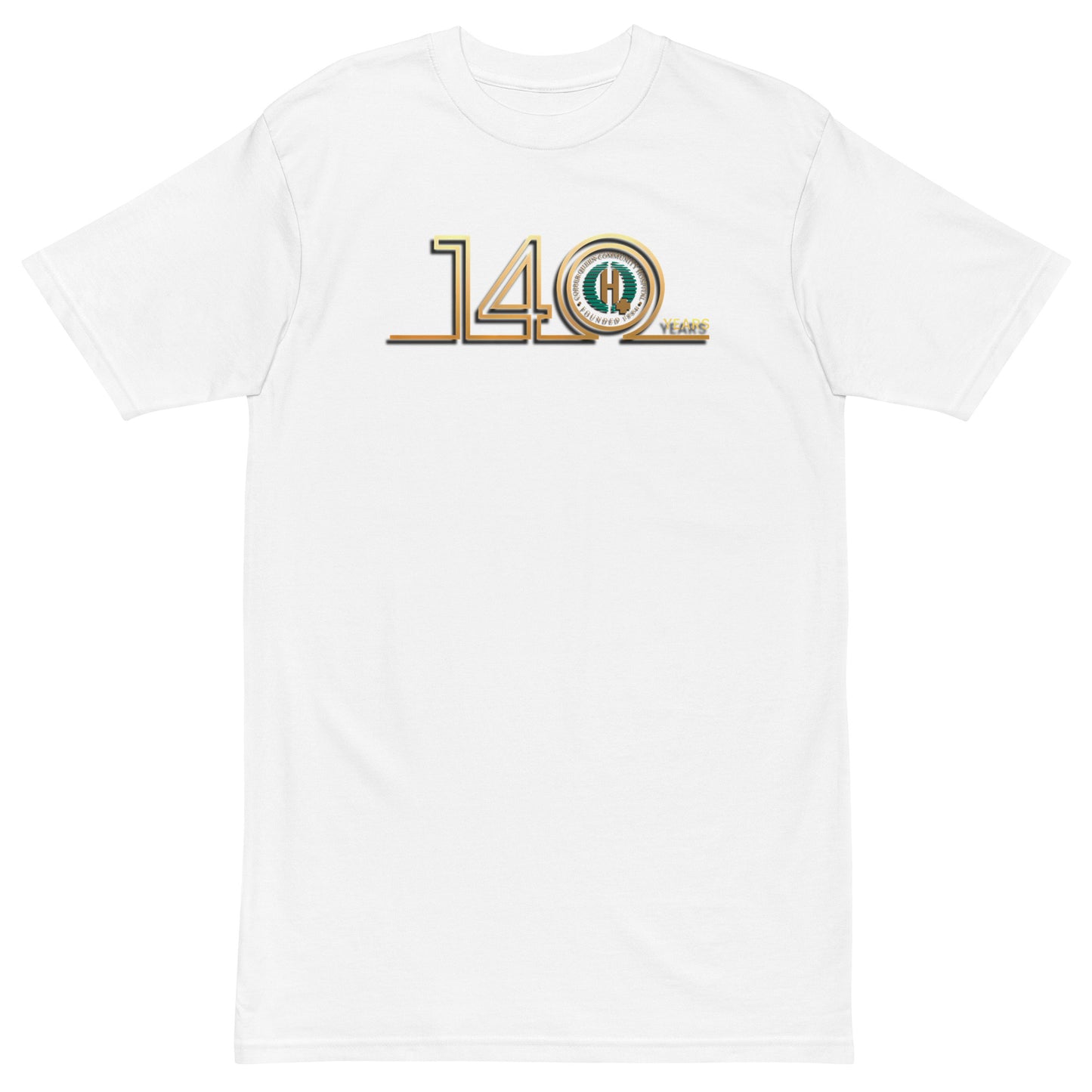 Premium Heavyweight T-shirt - 140th Anniversary