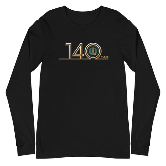 Unisex Long Sleeve Tee - 140th Anniversary