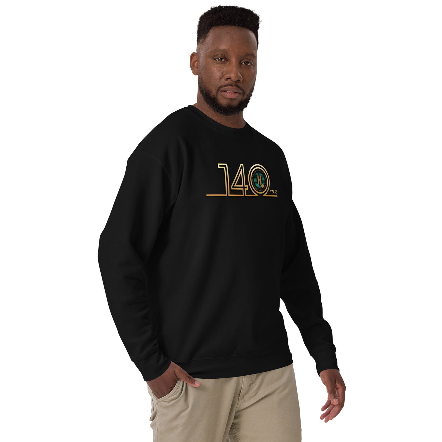 Unisex Premium Sweatshirt (fitted cut) - 140th Anniversary